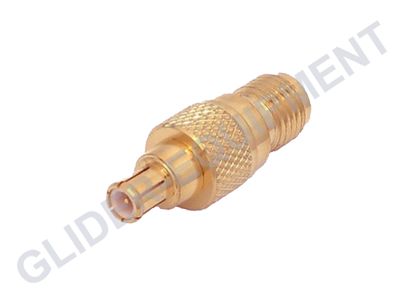 SMA female -> MCX male coax adapter [CX-